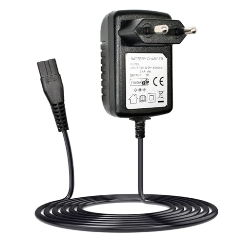 CHUNCAIL 4.5V 1.2A Ladegerät für Babyliss Pro Rasierer, Ersatz Netzteil AC Adapter für Babylisspro Barberology Clipper/Trimmer/Massagegerät, Geeignet für Modelle FX870 FX788 FX787 FXSSM FX820 CHUNCAIL 4.5V 1.2A Ladegerät für Babyliss Pro Rasierer, Ersatz Netzteil AC Adapter für Babylisspro Barberology Clipper/Trimmer/Massagegerät, Geeignet für Modelle FX870 FX788 FX787 FXSSM FX820 von CHUNCAIL