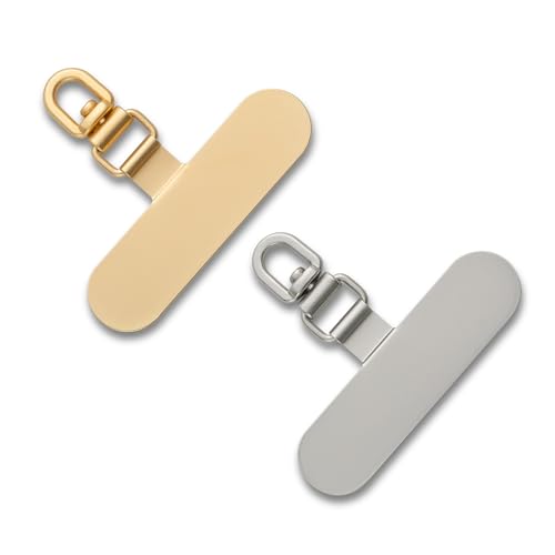 CHUQING Gold Handykette Universal Pads Phone Lanyard Patch Handyband Universalpads Silber Telefon Patch 2 Stück CHUQING Gold Handykette Universal Pads Phone Lanyard Patch Handyband Universalpads Silber Telefon Patch 2 Stück von CHUQING