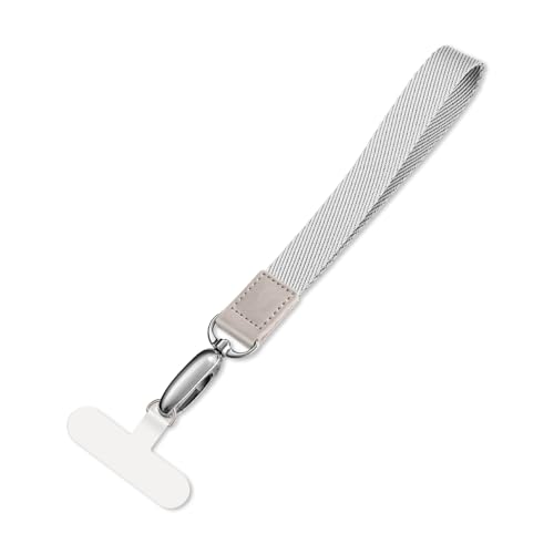 CHUQING Handyband Kurz Silber Handykette Universal Handschlaufe Handy Phone Lanyard Band für Handyhülle,Grau CHUQING Handyband Kurz Silber Handykette Universal Handschlaufe Handy Phone Lanyard Band für Handyhülle,Grau von CHUQING