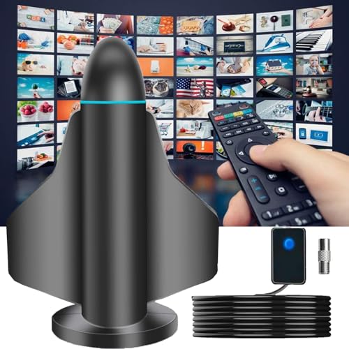 Rewave TV-Antenne, DVB-T2-Antenne, Freeview, Digitale TV-Antenne für den Innenbereich, mit starkem Signal, 950+ Meilen Reichweite, Smart-TV-Antenne für den Innenbereich, unterstützt (B) Rewave TV-Antenne, DVB-T2-Antenne, Freeview, Digitale TV-Antenne für den Innenbereich, mit starkem Signal, 950+ Meilen Reichweite, Smart-TV-Antenne für den Innenbereich, unterstützt (B) von CHUYILEE