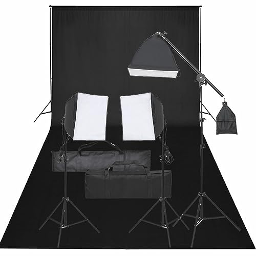 CIADAZ Fotostudio-Set mit Beleuchtung und Hintergrund, Fotostudio Set, Fotohintergrund, Fotohintergrund Set, Foto Hintergrundsystem, Photo Studio Set, CIADAZ Fotostudio-Set mit Beleuchtung und Hintergrund, Fotostudio Set, Fotohintergrund, Fotohintergrund Set, Foto Hintergrundsystem, Photo Studio Set, von CIADAZ