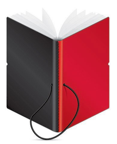 CIAK DUO Medium Notizbuch - Rot/Schwarz von CIAK