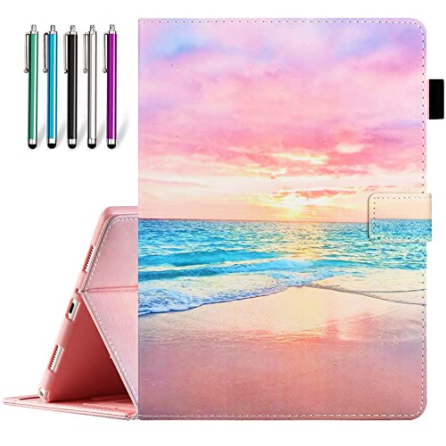 CIAOYE 2020 iPad 8th Generation 10.2 inch Case, iPad 7th Generation 2019 Case, Smart Wake/Sleep Cover PU Leather Folio Protective Case for New iPad 10.2 inch/Air 3 10.5 inch, Sunset von CIAOYE