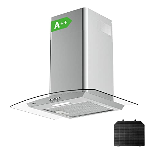 CIARRA CBCS6506B A+++ Dunstabzugshaube 60cm Umluft 650m³/h mit CBCF004 Aktivkohlefilter Abluft Wandhaube aus silber Edelstahl Glas LED Beleuchtung Wandabzugshaube Abzugshaube CIARRA CBCS6506B A+++ Dunstabzugshaube 60cm Umluft 650m³/h mit CBCF004 Aktivkohlefilter Abluft Wandhaube aus silber Edelstahl Glas LED Beleuchtung Wandabzugshaube Abzugshaube von CIARRA