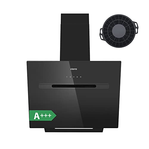 CIARRA CBCB6736G A+++ Kopffreie Dunstabzugshaube Schräghaube 60cm 700m³/h mit Wi-Fi App Touch-Bedienung Umluft Abluft 4 Stufen Booster CBCF006 Aktivkohlefilter Schwarz CIARRA CBCB6736G A+++ Kopffreie Dunstabzugshaube Schräghaube 60cm 700m³/h mit Wi-Fi App Touch-Bedienung Umluft Abluft 4 Stufen Booster CBCF006 Aktivkohlefilter Schwarz von CIARRA