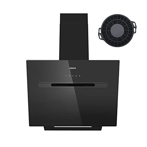CIARRA CBCB6736G A+++ Kopffreie Schräghaube 60cm 700m³/h mit Wi-Fi App Touch-Bedienung Abluft Umluft 4 Stufen Booster Dunstabzugshaube CBCF006 Aktivkohlefilter, Schwarz CIARRA CBCB6736G A+++ Kopffreie Schräghaube 60cm 700m³/h mit Wi-Fi App Touch-Bedienung Abluft Umluft 4 Stufen Booster Dunstabzugshaube CBCF006 Aktivkohlefilter, Schwarz von CIARRA