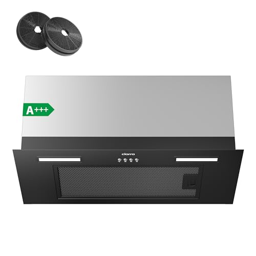 CIARRA CBCB6926A A+++ Einbau Dunstabzugshaube 60 cm breit Lüfterbaustein 650 m³/h Umluft Abluft Integrierte Einbauhaube 3 Leistungsstufen mit CBCF003 Aktivkohlefilter Edelstahl Schwarz CIARRA CBCB6926A A+++ Einbau Dunstabzugshaube 60 cm breit Lüfterbaustein 650 m³/h Umluft Abluft Integrierte Einbauhaube 3 Leistungsstufen mit CBCF003 Aktivkohlefilter Edelstahl Schwarz von CIARRA