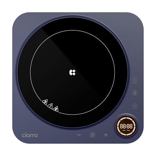 CIARRA CBTIH1A-M Induktionskochfeld 1 Platte 2000W Tragbares Induktionskochplatte Induktion Kochfeld Einzel mit 8 Leistungsstufen 8 Temperaturstufen 4-Stunden Timer Touch-Steuerung CIARRA CBTIH1A-M Induktionskochfeld 1 Platte 2000W Tragbares Induktionskochplatte Induktion Kochfeld Einzel mit 8 Leistungsstufen 8 Temperaturstufen 4-Stunden Timer Touch-Steuerung von CIARRA