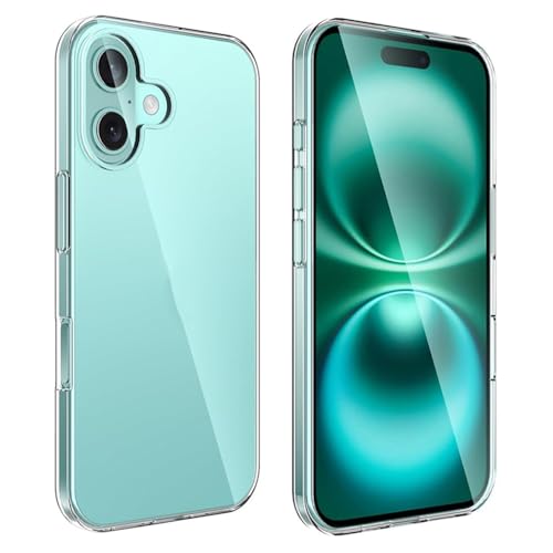 CIBOS Transparente, weiche Silikonhülle für iPhone 16E 16 11 12 13 14 15 Pro Xs Max X XR 8 7 6 6s Plus SE 2020 2022, transparente Rückseite, für iPhone 11 ProMax von CIBOS