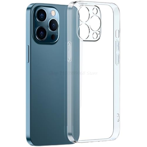 CIBOS Ultradünne, durchsichtige Schutzhülle für iPhone 16 15 14 Pro Max, transparente, weiche Rückseite, für iPhone 12 ProMax CIBOS Ultradünne, durchsichtige Schutzhülle für iPhone 16 15 14 Pro Max, transparente, weiche Rückseite, für iPhone 12 ProMax von CIBOS