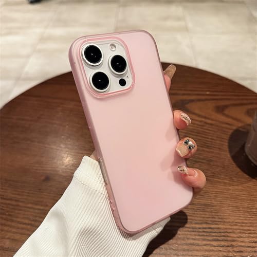 CIBOS Ultradünne Silikonhülle in Bonbonfarbe für iPhone 16E 15 14 Pro Max, 0,3 mm, weiche, transparente, Matte Rückseite, Pink, für iPhone 14 Plus CIBOS Ultradünne Silikonhülle in Bonbonfarbe für iPhone 16E 15 14 Pro Max, 0,3 mm, weiche, transparente, Matte Rückseite, Pink, für iPhone 14 Plus von CIBOS