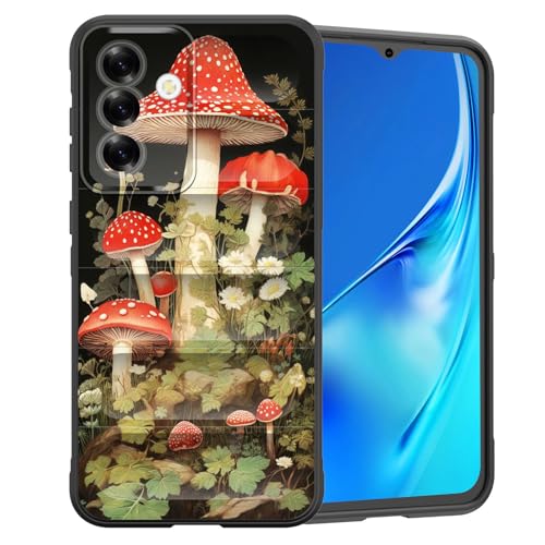 CICPLKSE Schutzhülle für Galaxy A26 5G, Premium-Silikon mit weichem kratzfestem Mikrofaser-Futter, stoßfeste Schutzhülle für Samsung Galaxy A26 5G 6,7 Zoll 2025, Vintage-Pilz CICPLKSE Schutzhülle für Galaxy A26 5G, Premium-Silikon mit weichem kratzfestem Mikrofaser-Futter, stoßfeste Schutzhülle für Samsung Galaxy A26 5G 6,7 Zoll 2025, Vintage-Pilz von CICPLKSE