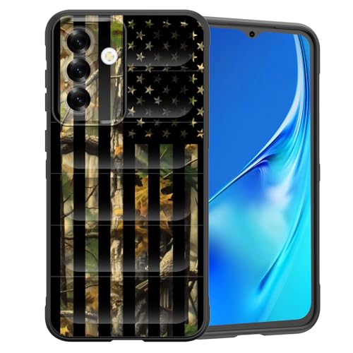 CICPLKSE Schutzhülle für Galaxy A26 5G, Premium-Silikon mit weichem kratzfestem Mikrofaserfutter, stoßfeste Schutzhülle für Samsung Galaxy A26 5G 17 cm (6,7 Zoll) 2025, Motiv: Tarnmuster von CICPLKSE