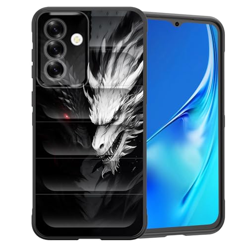 CICPLKSE Schutzhülle für Galaxy A26 5G, Premium-Silikon mit weichem kratzfestem Mikrofaserfutter, stoßfeste Schutzhülle für Samsung Galaxy A26 5G 6,7 Zoll 2025, schwarzer und weißer Drache CICPLKSE Schutzhülle für Galaxy A26 5G, Premium-Silikon mit weichem kratzfestem Mikrofaserfutter, stoßfeste Schutzhülle für Samsung Galaxy A26 5G 6,7 Zoll 2025, schwarzer und weißer Drache von CICPLKSE