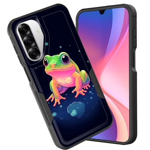 CICPLKSE Schutzhülle für Galaxy A26 5G, zweilagig, strapazierfähig, Hybrid, stoßfest, Hart-PC, weiches Silikon, TPU, Stoßschutz, Schutzhülle für Samsung Galaxy A26 5G 17 cm (6,7 Zoll) 2025, bunter von CICPLKSE