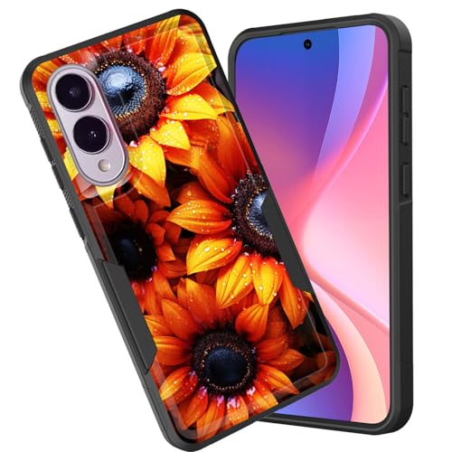 CICPLKSE Schutzhülle für Galaxy S25 Edge, zweilagig, strapazierfähig, Hybrid, stoßfest, Hart-PC, weiches Silikon, TPU-Stoßdämpfer, Schutzhülle für Samsung Galaxy S25 Edge 2025, schöne Sonnenblume CICPLKSE Schutzhülle für Galaxy S25 Edge, zweilagig, strapazierfähig, Hybrid, stoßfest, Hart-PC, weiches Silikon, TPU-Stoßdämpfer, Schutzhülle für Samsung Galaxy S25 Edge 2025, schöne Sonnenblume von CICPLKSE