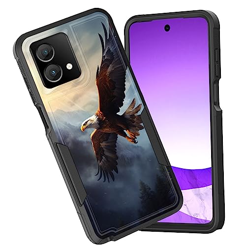 CICPLKSE Schutzhülle für Moto G Stylus 5G 2023, zweilagig, strapazierfähig, Hybrid, stoßfest, hartes PC, weiches Silikon, Schutzhülle für Motorola Moto G Stylus 5G 2023, Adler fliegt über den Berg CICPLKSE Schutzhülle für Moto G Stylus 5G 2023, zweilagig, strapazierfähig, Hybrid, stoßfest, hartes PC, weiches Silikon, Schutzhülle für Motorola Moto G Stylus 5G 2023, Adler fliegt über den Berg von CICPLKSE