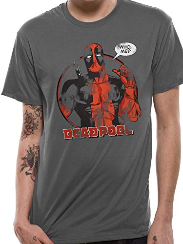 T-Shirt (Unisex-S) Who Me (Grey) von CID
