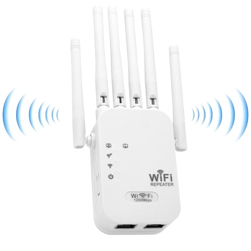 CIEOULLIN BORUIL WLAN-Signalverstärker Dualband 1200 Mbps, Repeater/Router/AP-Modus, 6 Antennen CIEOULLIN BORUIL WLAN-Signalverstärker Dualband 1200 Mbps, Repeater/Router/AP-Modus, 6 Antennen von CIEOULLIN BORUIL