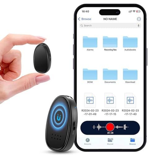 128GB Diktiergerät Mini Aufnahmegerät mit Dreifacher Rauschunterdrückung Voice Recorder, HD 3072 Kbps Magnetic Aufnahmegerät für Vorträge, Meetings, Interviews, USB Wiederaufladbar 128GB Diktiergerät Mini Aufnahmegerät mit Dreifacher Rauschunterdrückung Voice Recorder, HD 3072 Kbps Magnetic Aufnahmegerät für Vorträge, Meetings, Interviews, USB Wiederaufladbar von CIGAA