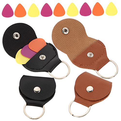 CIMAXIC 1 Satz Pick-Tasche wählt Gitarre wählen geformt Plektrum Kommissioniertasche Schlüsselanhänger-Plektren-Taschen tragbarer Plektrenhalter Pu Zufällige Farbe CIMAXIC 1 Satz Pick-Tasche wählt Gitarre wählen geformt Plektrum Kommissioniertasche Schlüsselanhänger-Plektren-Taschen tragbarer Plektrenhalter Pu Zufällige Farbe von CIMAXIC