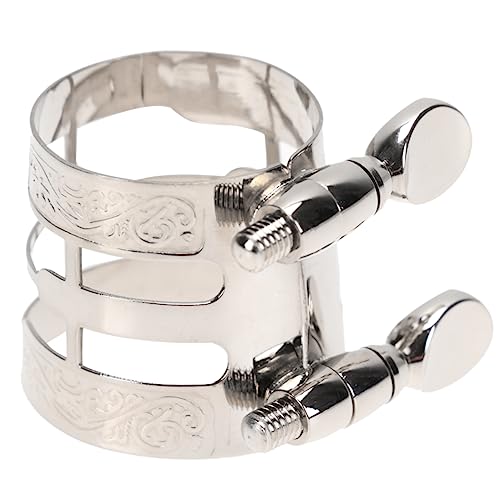 CIMAXIC 1Pc Saxophon Flöte Kopf Clip Alto Tenor Saxophon Mundstück Karte Flöte Kopf Karten Saxophon Carving Flöte Crad von CIMAXIC