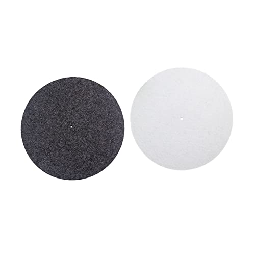 CIMAXIC 2 Stück Wollunterlage Vinyl Plattenschutzmatte Zubehör Plattenspieler für Schallplatten Plattentablette Slipmat für Plattenspieler Schutzmatte aufzeichnen wolle CIMAXIC 2 Stück Wollunterlage Vinyl Plattenschutzmatte Zubehör Plattenspieler für Schallplatten Plattentablette Slipmat für Plattenspieler Schutzmatte aufzeichnen wolle von CIMAXIC