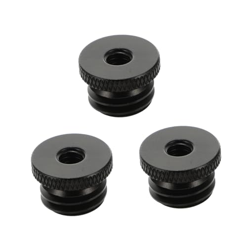 CIMAXIC 3Stücke Mikrofonständer Adapter Schraube Umwandlungsständer Schraube Langlebiger Halterungsadapter aus Passend für Mikrofon und Kamerastative CIMAXIC 3Stücke Mikrofonständer Adapter Schraube Umwandlungsständer Schraube Langlebiger Halterungsadapter aus Passend für Mikrofon und Kamerastative von CIMAXIC