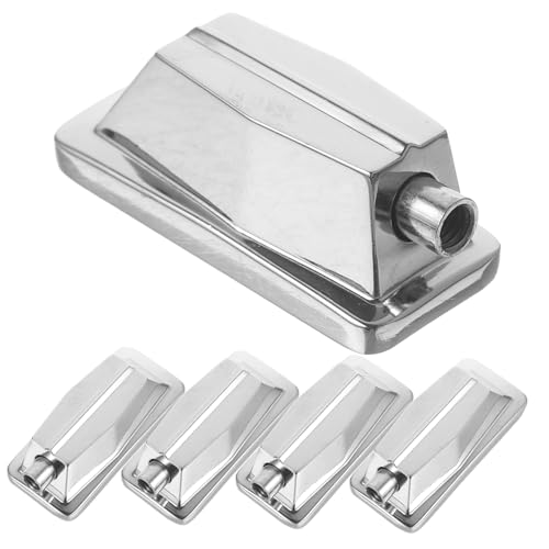 CIMAXIC 5 Stück Trommel Ohr Trommelohr aus Metall Klauenhaken Trommelöse Percussion-Klauenhaken- Silver von CIMAXIC