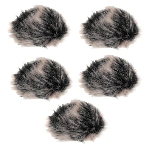 CIMAXIC 5Stücke Mikrofon Windschutz Furry Überzieher für Clip Mikrofone Winddicht Geräuschreduzierung für Outdoor Recordings Live Streaming CIMAXIC 5Stücke Mikrofon Windschutz Furry Überzieher für Clip Mikrofone Winddicht Geräuschreduzierung für Outdoor Recordings Live Streaming von CIMAXIC