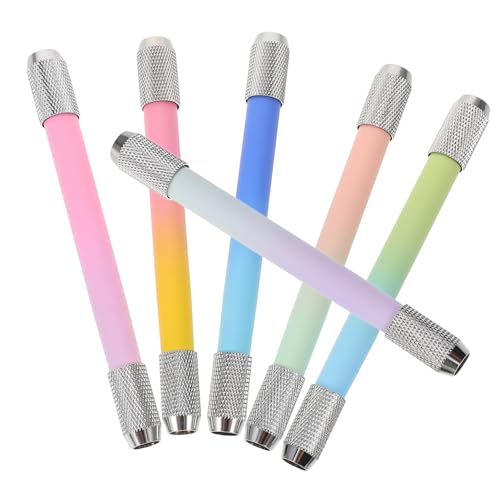 CIMAXIC 6Stücke Metall Bleistiftverlängerungen Kunstbedarf für Robuste und Langlebige Stifthalter für Standard Künstlerstifte für Skizzen und Zeichnungen CIMAXIC 6Stücke Metall Bleistiftverlängerungen Kunstbedarf für Robuste und Langlebige Stifthalter für Standard Künstlerstifte für Skizzen und Zeichnungen von CIMAXIC