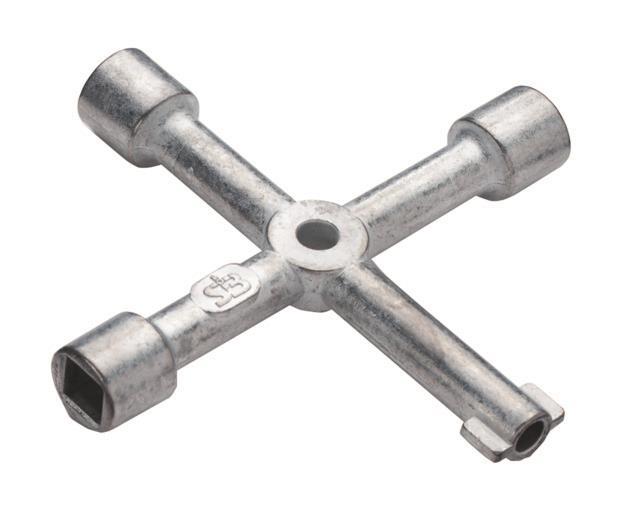 Cimco Mastschlüssel 90 x 90 mm 112882 mit Halbmond Cimco Mastschlüssel 90 x 90 mm 112882 mit Halbmond von CIMCO Werkzeuge GmbH & Co. KG