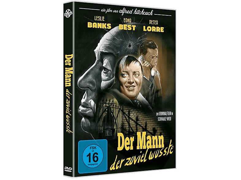 Alfred Hitchcock's DER MANN ZUVIEL WUSSTE DVD von CINE CLUB