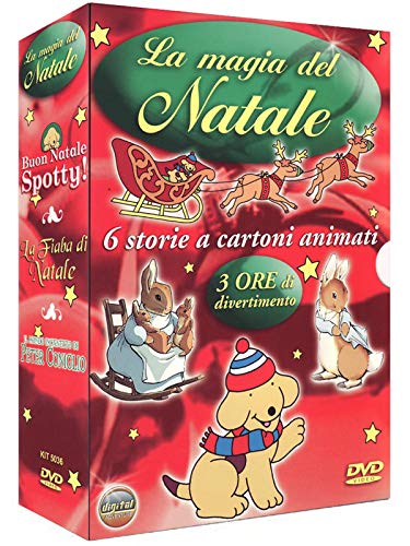 La magia del Natale - Buon Natale Spotty! + La fiaba di Natale + Il mondo incantato di Peter Coniglio [3 DVDs] [IT Import] von CINEHOLLYWOOD SRL