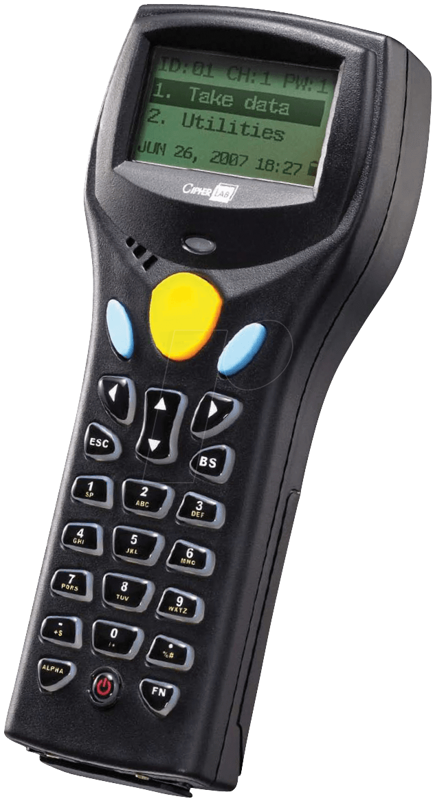 CIPHERLAB 8300 - Mobiler Datenterminal, 1D, Laser, USB, 2MB Komplettset von CIPHERLAB