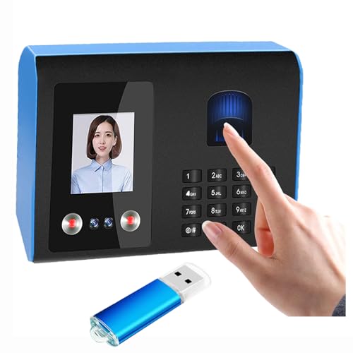 CISIYOO Mitarbeiterzeituhr, Anwesenheitsuhr in Maschinen für kleine Unternehmen, multibiometrisches Zeiterfassungsterminal mit Gesichtserkennung, Fingerabdruck, 2,8 TFT-LCD-Bildschirm CISIYOO Mitarbeiterzeituhr, Anwesenheitsuhr in Maschinen für kleine Unternehmen, multibiometrisches Zeiterfassungsterminal mit Gesichtserkennung, Fingerabdruck, 2,8 TFT-LCD-Bildschirm von CISIYOO