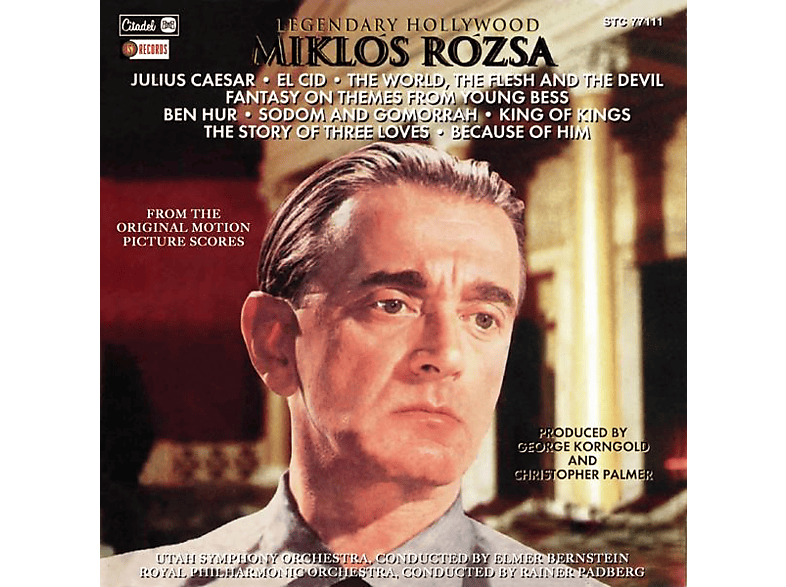 Miklós Rózsa - LEGENDARY HOLLYWOOD: FROM THE ORIGINAL MOTION PICT (CD) von CITADEL