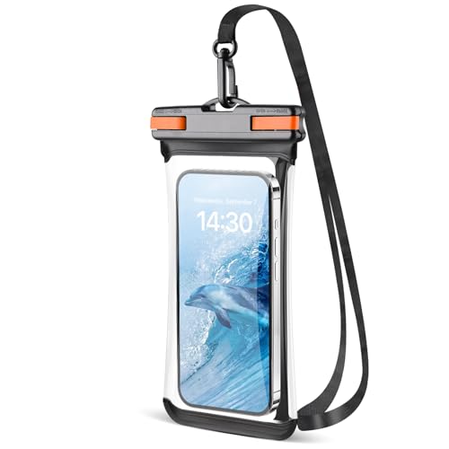 CITAMAMA wasserdichte Handyhülle, IPX8 Unterwasser Handyhülle [3D Nahtloses Rahmen] Wasserfeste Handytasche Waterproof Phone Case für iPhone 15 Pro Max 14 13 Galaxy S24 Ultra S23 S22, bis zu 6.9 Zoll von CITAMAMA