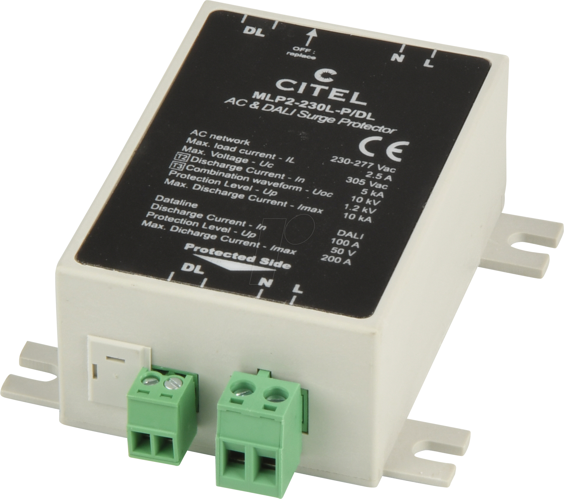 MLP2230LP/DL - SPD IP20 SKL II Schraubklemme Dali MLP2230LP/DL - SPD IP20 SKL II Schraubklemme Dali von CITEL ELECTRONICS