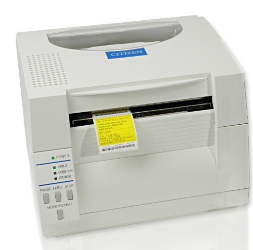 Citizen CL-S521 Thermodirekt Etikettendrucker, 8 Punkte/mm (203dpi), ZPL, Datamax, Multi-IF (Ethernet), weiß (1000816E) von CITIZEN