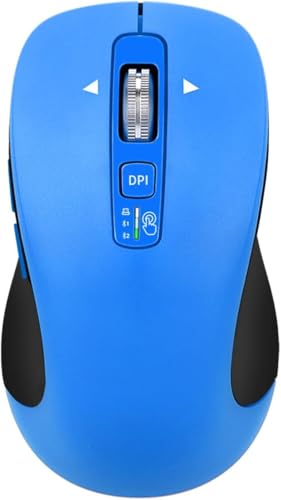 CITLLA Kabellose Maus für Laptop, Multi-Device Bluetooth Maus, 4 DPI Silent Mouse, 4-Wege Scrolling Ergonomisch Mice für Windows, Volle Größe Mäuse für Laptop PC Computer Tabletten von CITLLA