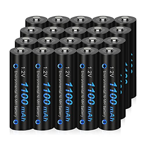 CITYORK Akku AAA 1100mAh NiMH 1,2V AAA Batterien Wiederaufladbar Solar Akku, für Solarleuchten, Solarlampe, Gartenleuchten, Solar-Wegeleuchten, Außen Led-SolarLights, Maus, Wecker, Spielzeug(20 Stück) CITYORK Akku AAA 1100mAh NiMH 1,2V AAA Batterien Wiederaufladbar Solar Akku, für Solarleuchten, Solarlampe, Gartenleuchten, Solar-Wegeleuchten, Außen Led-SolarLights, Maus, Wecker, Spielzeug(20 Stück) von CITYORK