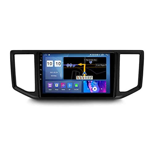 Android 10.0 Autoradio Doppel Din Radio für VW Crafter 2017-2021 GPS Navigation 9'' Multimedia Player Bluetooth Video Receiver mit 4G WiFi SWC DSP USB Carplay von CIVDW