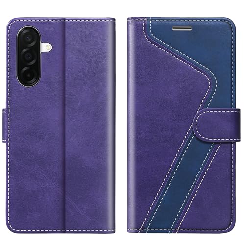 CIVICASE A Schutzhülle für Samsung Galaxy A26 5G, Klapphülle mit RFID-blockierendem Kreditkartenfach, PU-Leder, passende Handyhülle für Samsung A26, Violett / Blau CIVICASE A Schutzhülle für Samsung Galaxy A26 5G, Klapphülle mit RFID-blockierendem Kreditkartenfach, PU-Leder, passende Handyhülle für Samsung A26, Violett / Blau von CIVICASE