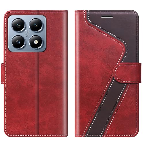 CIVICASE Schutzhülle für Xiaomi 14T Pro, PU-Leder, Klappetui, RFID-blockierend, Kreditkartenhalter, Folio, magnetischer Ständer, TPU, stoßfest, kompatibel mit Xiaomi 14T Pro, Rotbraun CIVICASE Schutzhülle für Xiaomi 14T Pro, PU-Leder, Klappetui, RFID-blockierend, Kreditkartenhalter, Folio, magnetischer Ständer, TPU, stoßfest, kompatibel mit Xiaomi 14T Pro, Rotbraun von CIVICASE