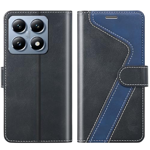 CIVICASE Schutzhülle für Xiaomi 14T Pro, PU-Leder, Klappetui, RFID-blockierend, Kreditkartenhalter, Folio, magnetischer Ständer, TPU, stoßfest, kompatibel mit Xiaomi 14T Pro, Schwarz / Blau CIVICASE Schutzhülle für Xiaomi 14T Pro, PU-Leder, Klappetui, RFID-blockierend, Kreditkartenhalter, Folio, magnetischer Ständer, TPU, stoßfest, kompatibel mit Xiaomi 14T Pro, Schwarz / Blau von CIVICASE
