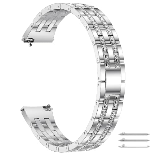 CIVO 16 mm Edelstahl Uhrenarmband Silber Schnellverschluss Ersatzarmband CIVO 16 mm Edelstahl Uhrenarmband Silber Schnellverschluss Ersatzarmband von CIVO