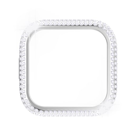 CIYODO Smartwatch Schutzhülle mit Diamanten Kompatibel mit aus Weichem TPU Bling Bumper Design Voller Schutz für Ihr Smartwatch Display Elegantes Zubehör für Stilvolle Träger von CIYODO