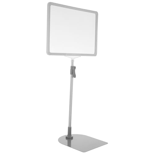 CIYODO 1 Satz A4 Billboard Bodenstehender Schilderhalter Bodenschildständer Einzelhandelsausstellungsstand Tabletop -zeichenhalter Bodenschildhalter Schilderhalter Speichern Weiß Plastik von CIYODO