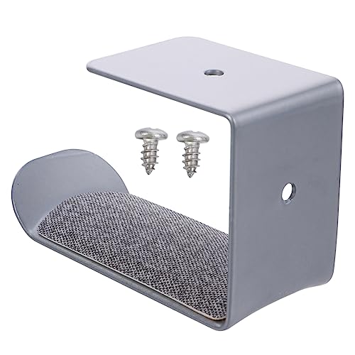 CIYODO 1 Stück Kopfhörer-Anhänger Halter Kopfhörer-Aufhänger Ohr kopfhörer aufbewahrung kopfhörer Stand Headphone Stand kleiderbügel Headset Kopfhörer-Aufbewahrungsregal Legierung Silver von CIYODO